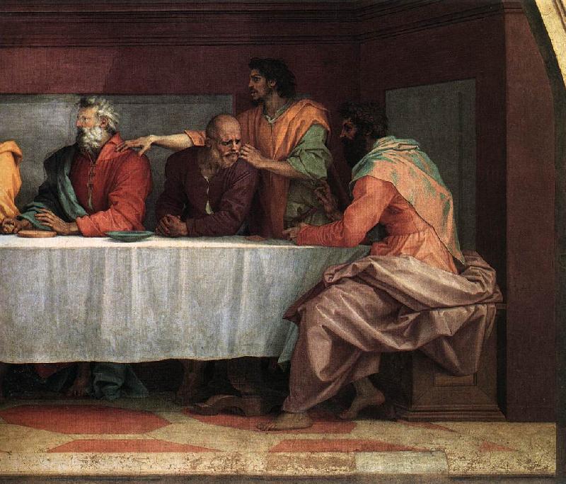 Andrea del Sarto The Last Supper (detail) aas